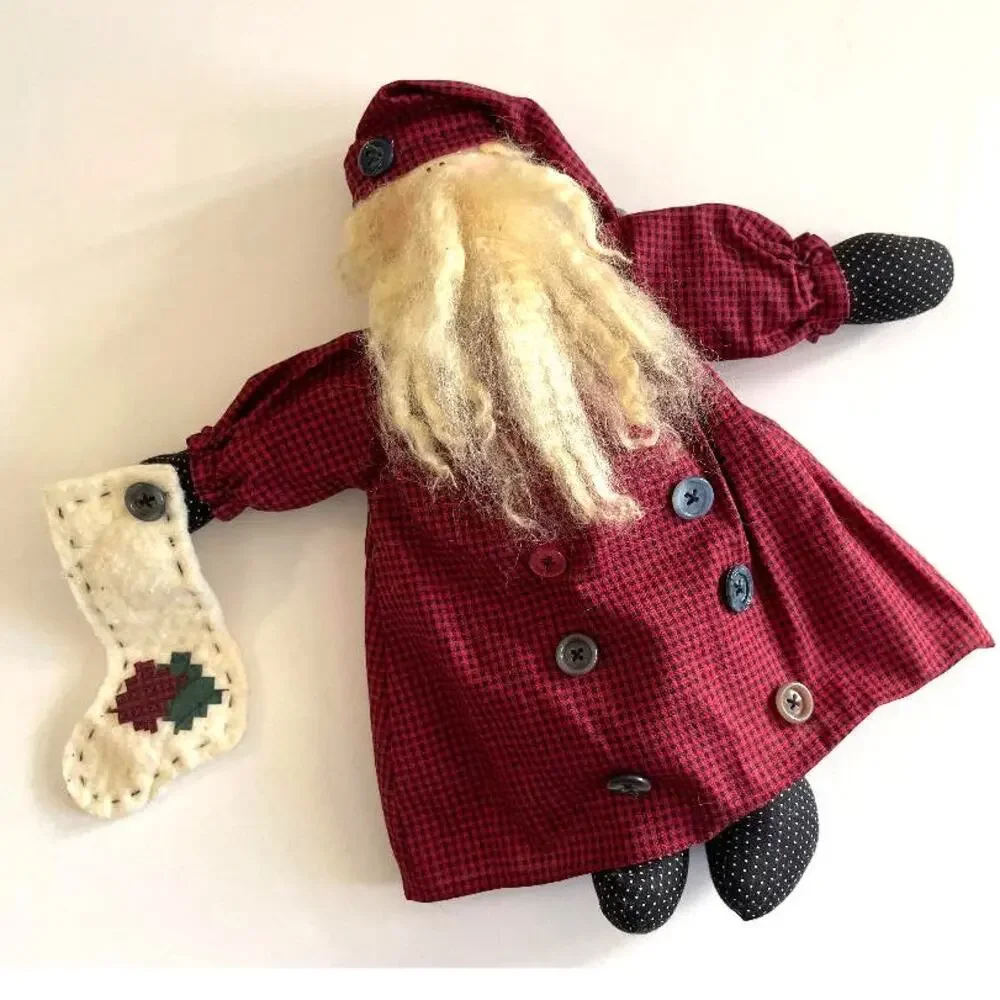 Holiday Bearded Man Stocking 12x11‎